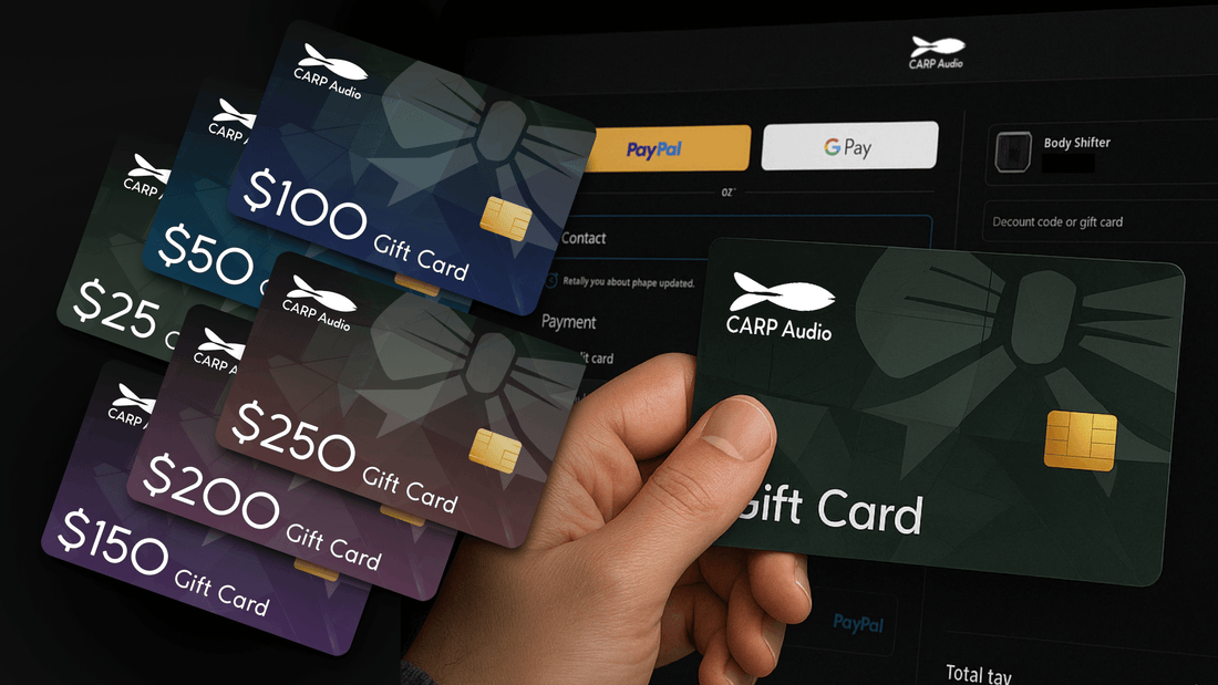 Introducing CARP Audio Gift Cards🎁