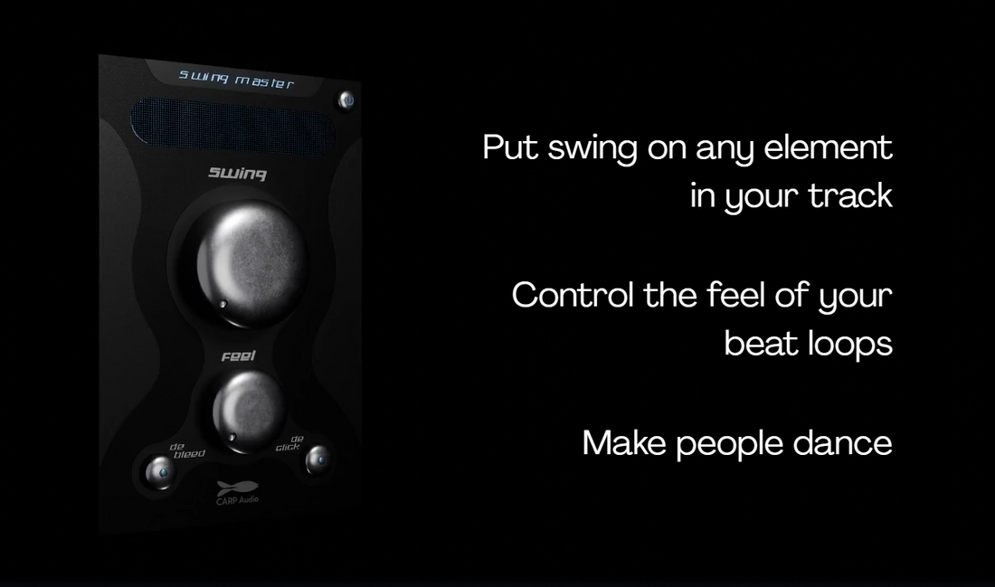 Introducing Swing Master: Real-Time Swing for Audio