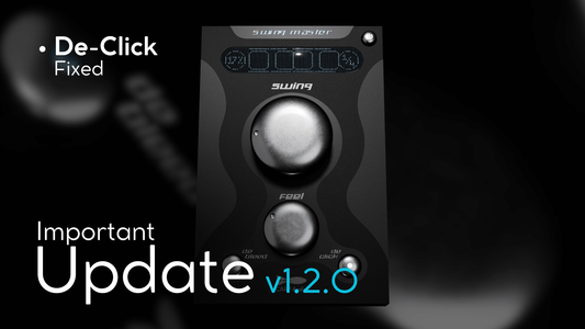 Swing Master v1.2.0 - Improved Real-Time Audio De-Clicking for Cleaner Grooves!