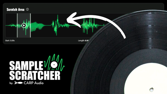 Scratch with sounds that belong in your track.